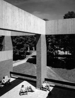 View of balcony in Falmer House.