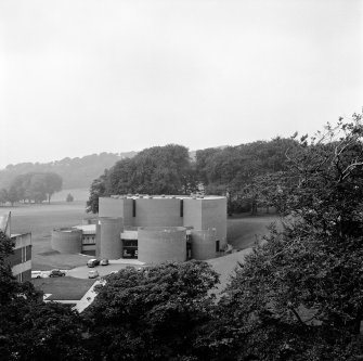 View of Gardner Arts Centre.
