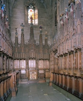 Thistle Chapel, interior, view from east.