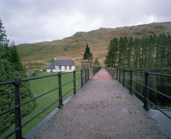 View from S showing cottage