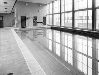 View of swimming pool.

