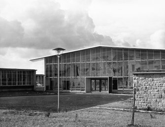 Photographic view of main entrance.