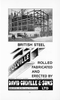 Advert for Colville.