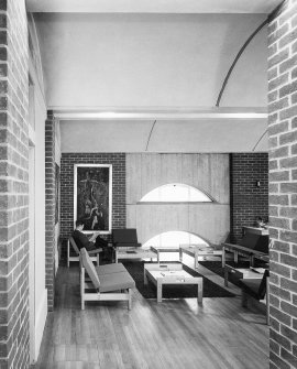 Falmer House.
View of refrectory seating area.