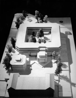 View of first model showing proposed scheme.