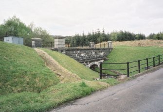 Scanned copy of photograph showing Lossnaugh 1885 Aqueduct Bridge