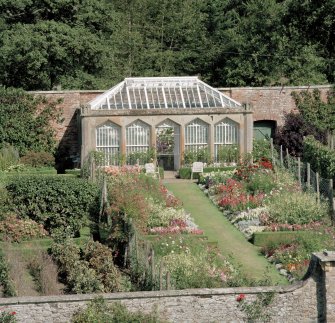 Summerhouse, view from roof of house to west.