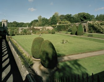 Central courtyard, general view from South.