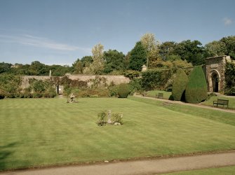 Central courtyard, view from South East.