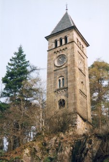 View of the campanile, Ardtronish Tower