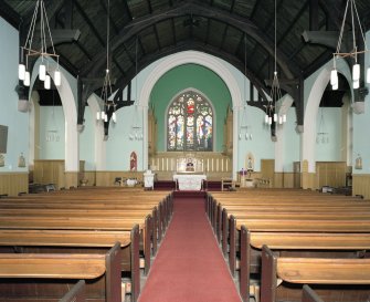 Interior. View from N