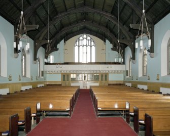 Interior. View from S