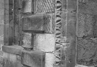 Detail of entrance front