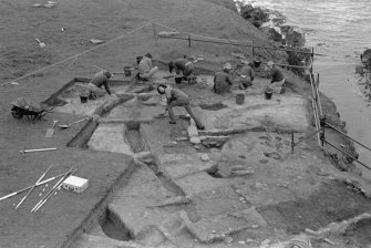 Excavation photographs: Brough of Birsay excavation.