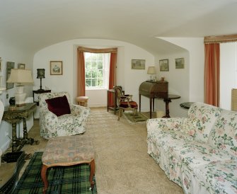 Interior, 1st floor, Queen Elizabeth's sitting-room, view from west