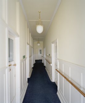 Interior. Ground floor. W Corridor.
