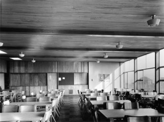 View of dining hall.
