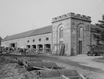 General view of the SW range at Langley Park Farmstead.