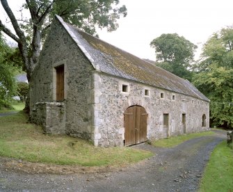 View from the West of Flowerdale House Barn.