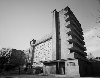 Glasgow, Crathie Drive, Crathie Court.
General view from South-East.