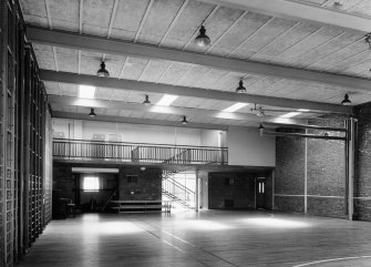 Interior.
View of gym hall.