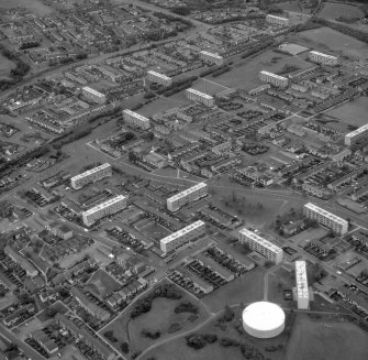 Oblique aerial view of Glenrothes from South East