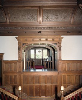 Interior. View of piano gallery