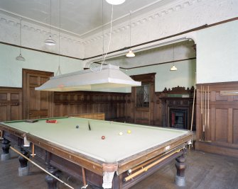 Interior. View of billiard room