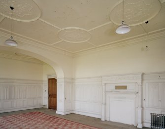 Interior. View of firsf floor boudoir from SE