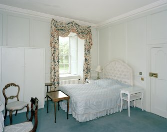 Interior, 2nd floor, Queen Elizabeth the Queen Mother's bedroom, view from north west