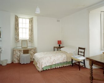 Interior, 4th floor, bedroom, view from south