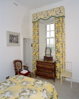 Interior, 3rd floor, bedroom, view from north west