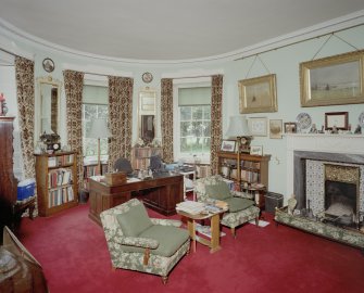 Interior. Upper Ground floor. Library
