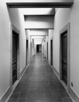 Second floor, view of corridor.