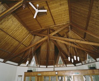 Interior. Roof structure. Detail