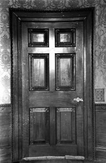 Interior.
View of door.