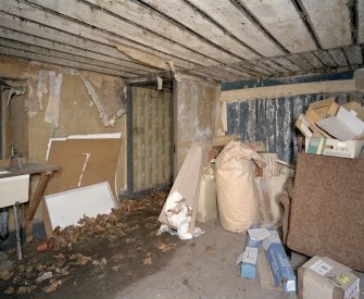 Interior. Kitchen showing former bed recess