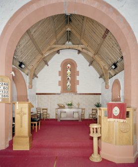 Interior. Chancel. View from W