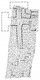 Scanned ink drawing of Ellon cross-incised stone