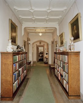 Corridor leading to sitting-room, interior view from South West.