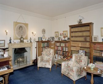 Sitting-room, interior view from South.