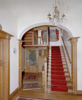 Interior. Ground floor. Stair hall