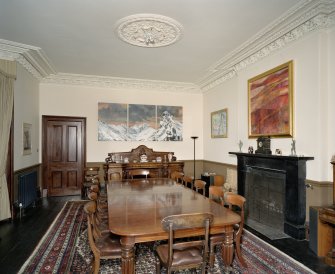 Interior. Ground floor. Dining room