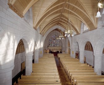 Interior. View from organ gallery