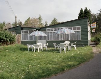 Tea room, view from west.