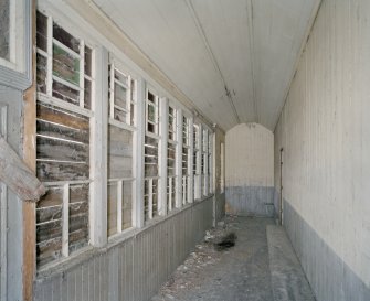 Interior. Waiting area. View from SE