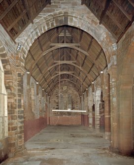 Interior. Nave. View from NW