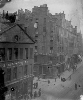 General view of start of Nicolson Street from Old College.