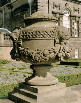 Detail of urn