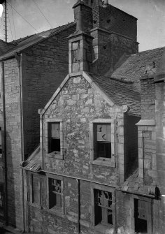 Edinburgh, Potterrow.
Detail of Gablet (Demolished).